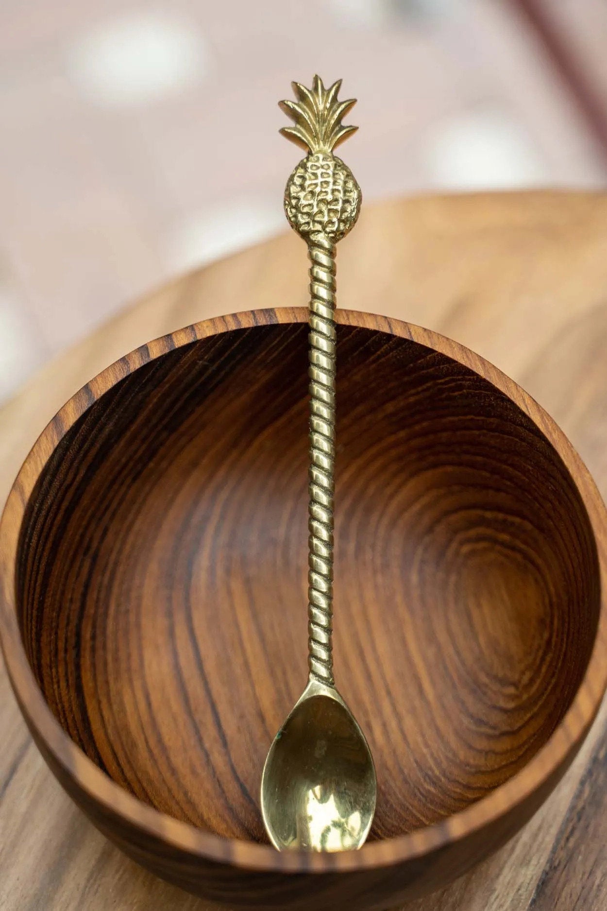 Le Bol À Salade Teak Root - S Bazar Bizar - Mathon - 4