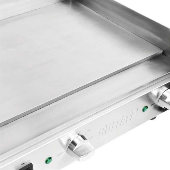 Plancha Electrique en Acier Poli 2,2 kW - Buffalo - Mathon - 3