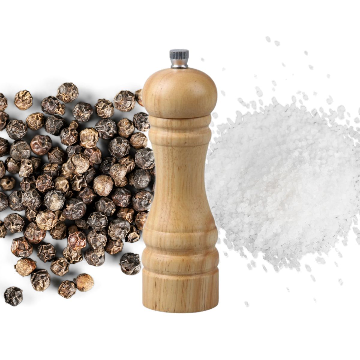 Moulin à poivre manuel couleur bois 18 cm  Divers FM Professional - Mathon - 5