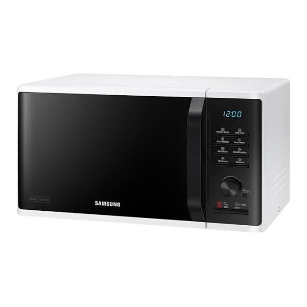Micro-ondes Solo 23l - Samsung - Ms23k3555ew - Blanc - Contrôle électr Samsung - Mathon - 6