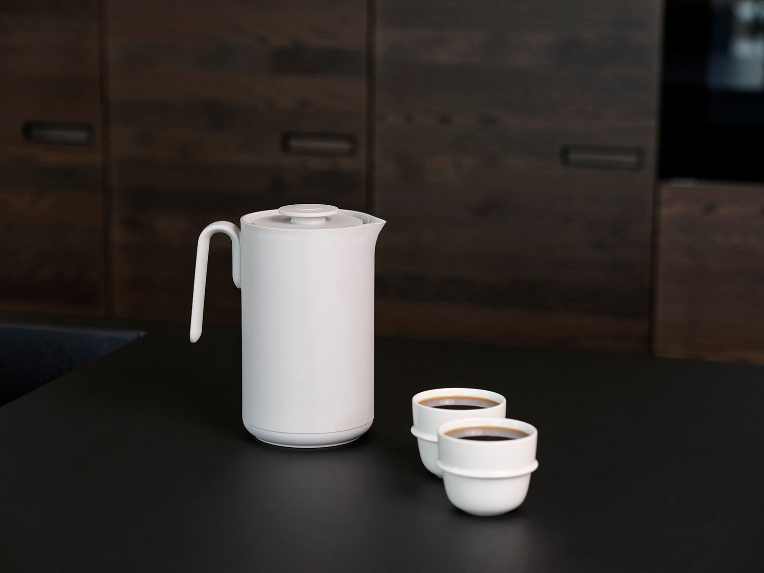 Tasse de café EAU en porcelaine Blanc cassé Zone Denmark - Mathon - 4