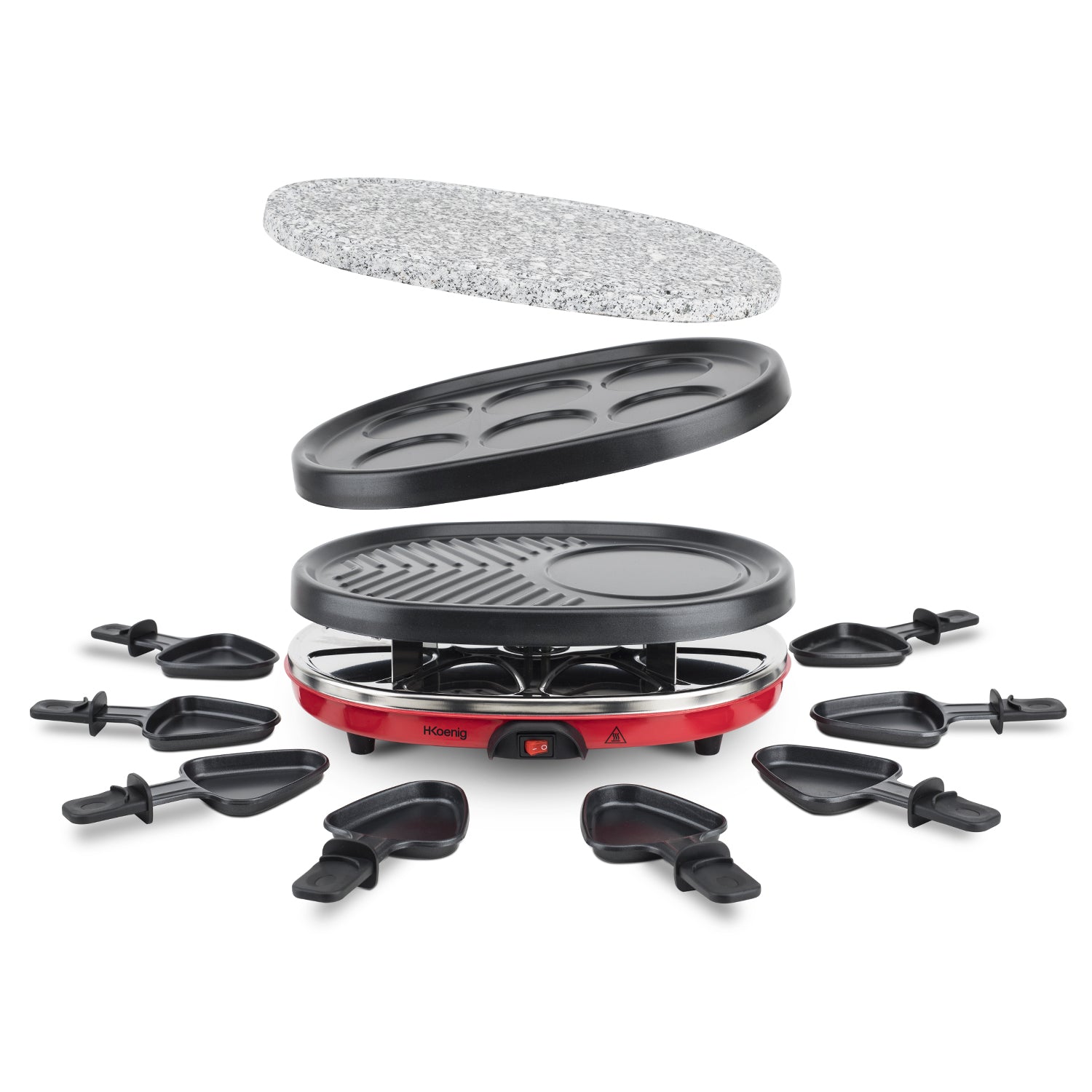 Raclette 4 en 1 - RP412 H.Koenig - Mathon - 2