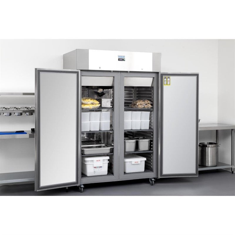 Armoire Réfrigérée Négative 2 Portes Econome en Energie Série U 1 400 Litres - Polar - Mathon - 5