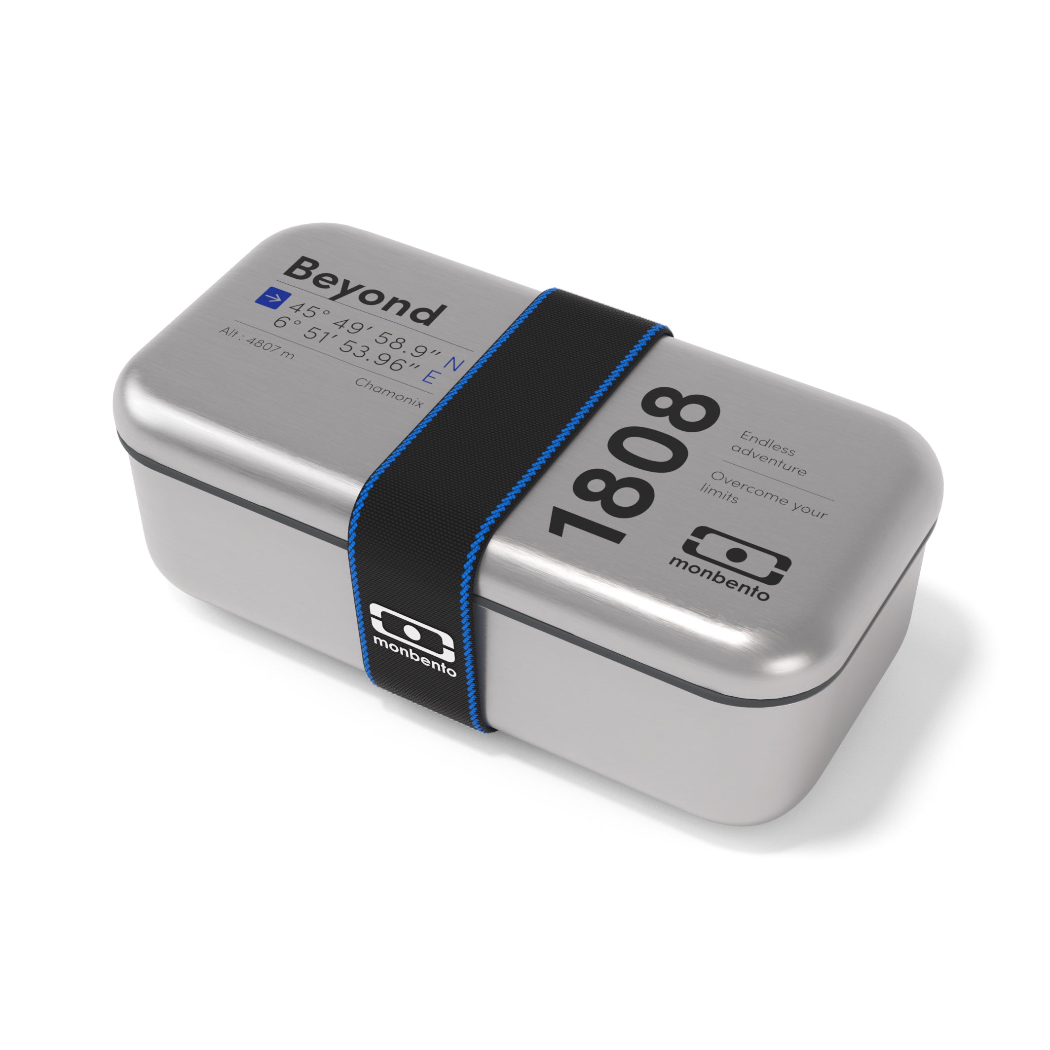 Lunch box en métal micro-ondable Sense Beyond 700ml Monbento - Mathon - 1