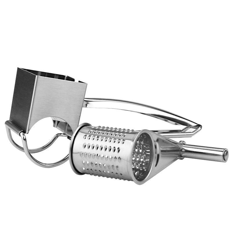 Rape à fromage Manuelle en acier inoxydable avec 4 tambours Herzberg HG04289 Herzberg - Mathon - 2