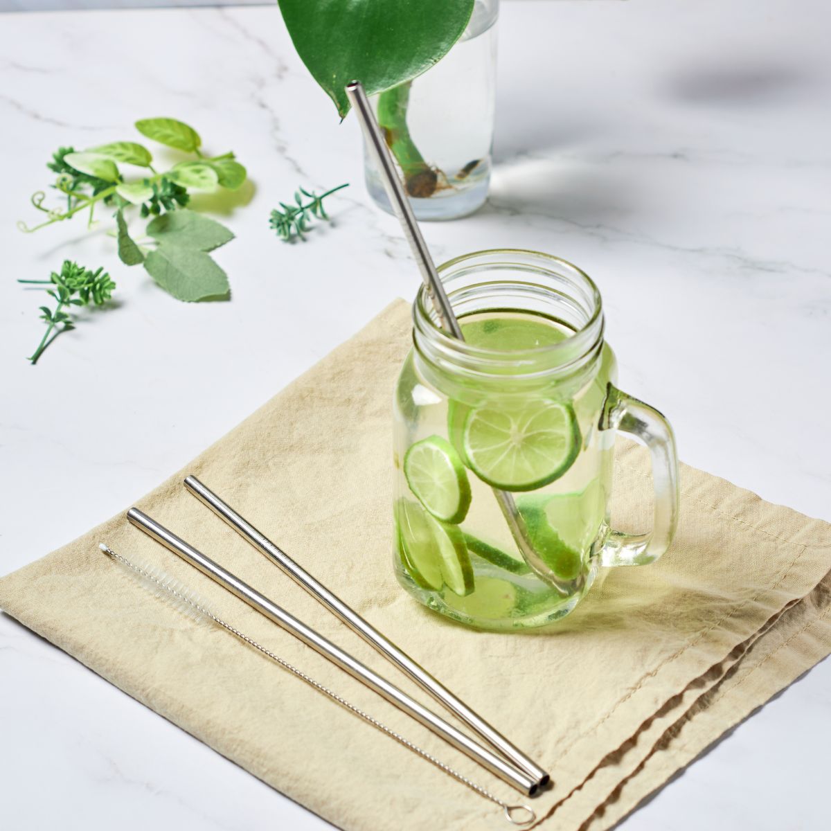 Goupillon de nettoyage pour paille  Bar Concept Fackelmann - Mathon - 5