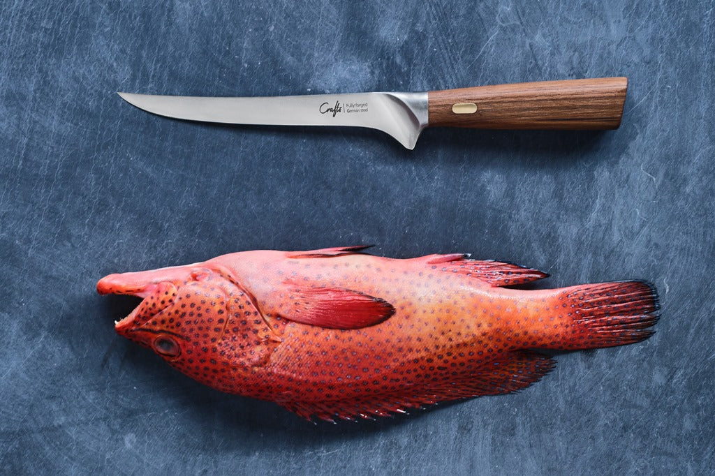 Couteau à Sole 15Cm Manche En Noyer, Couteaux & Co Cosy&Trendy - Mathon - 2