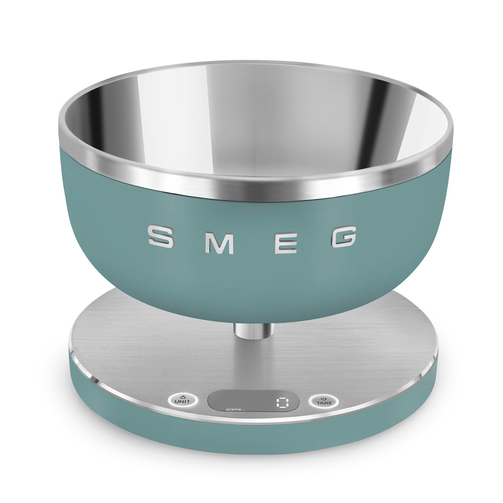 Balance de cuisine vert émeraude Smeg - Mathon - 1