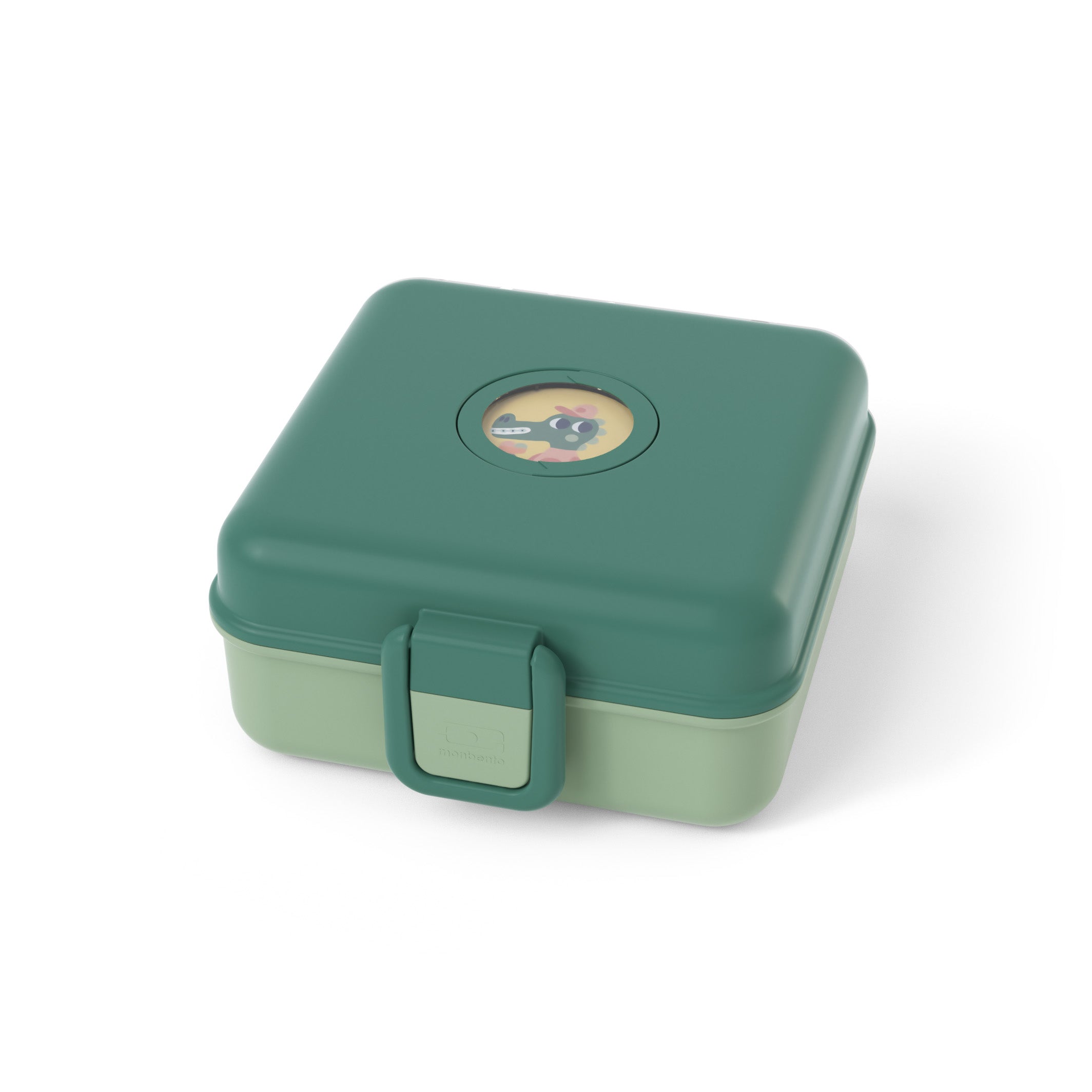 Boîte à sandwich enfant Snacky 850ml vert Forest Monbento - Mathon - 1