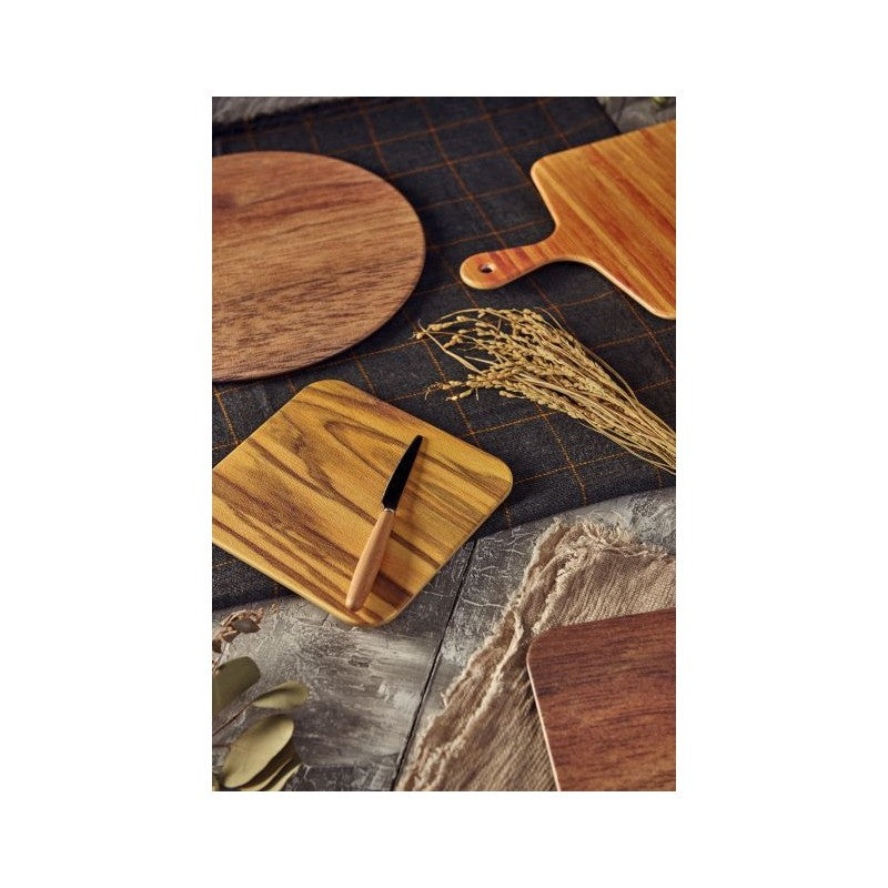 Lot de 3 planches effet bois foncé, en mélamine Plastorex - Mathon - 2