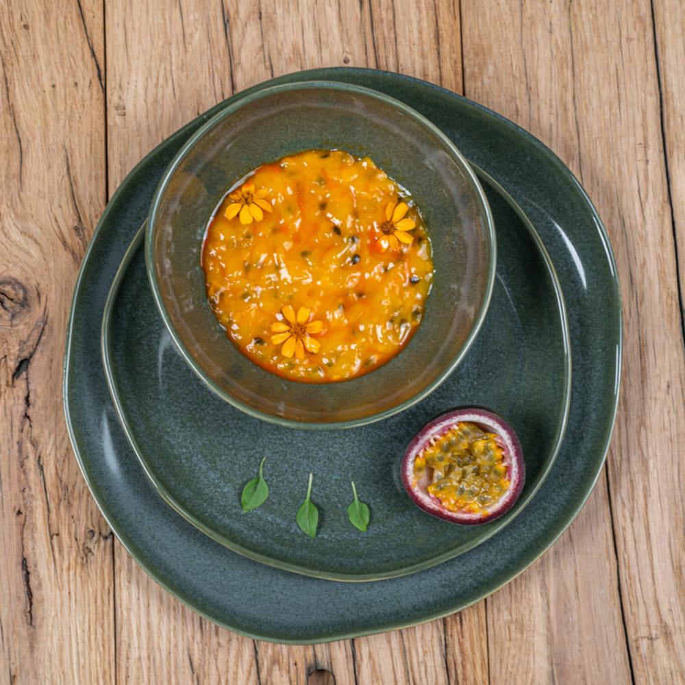 Bol Symphony vert 14 cm (lot de 2) Table passion - Mathon - 2