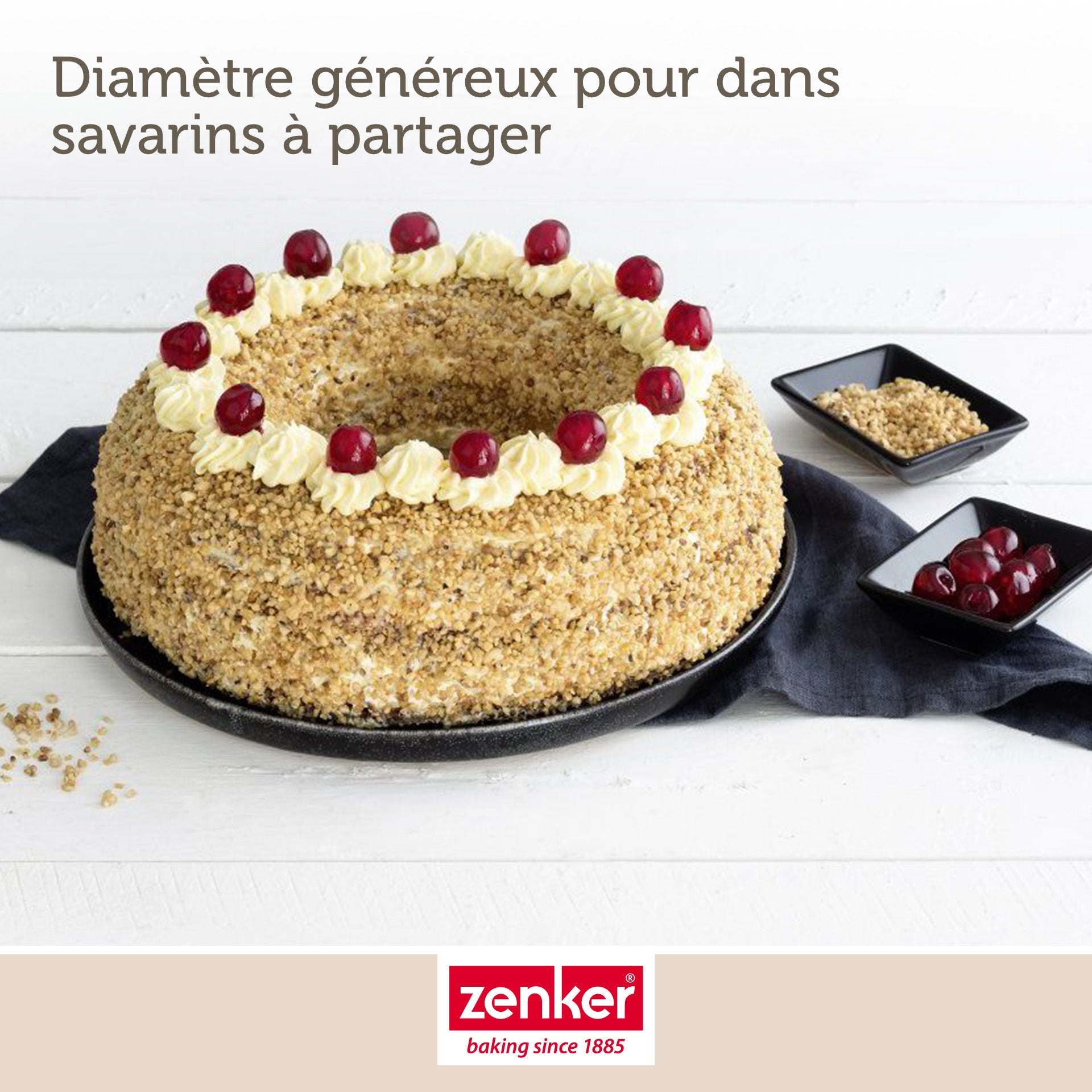 Moule à kouglofs 25 cm et moule à savarin 28 cm Zenker Black Metallic Zenker - Mathon - 7