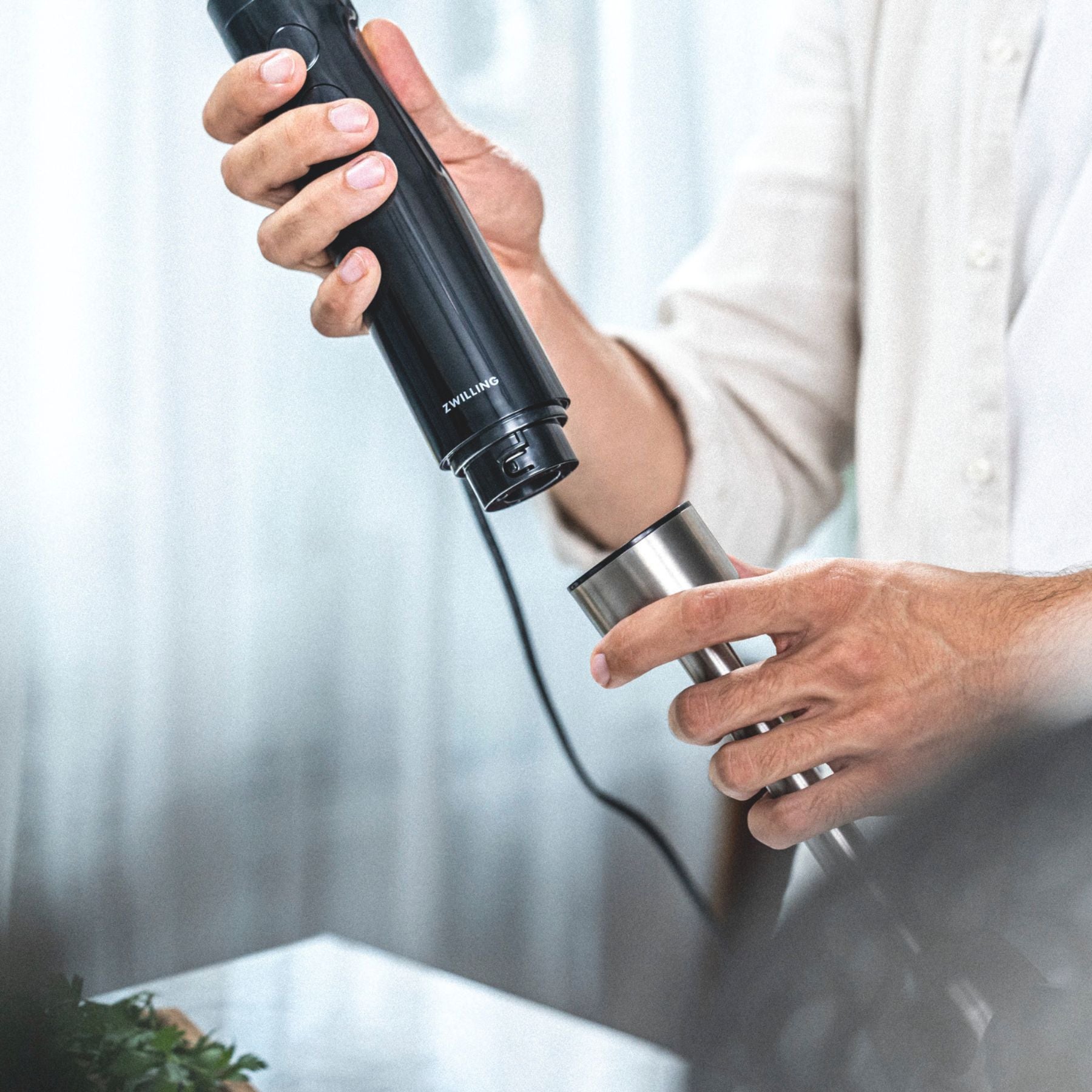 Mixeur plongeant, DC Motor, Noir mat Zwilling - Mathon - 2