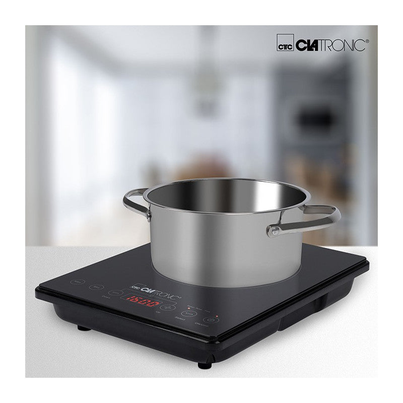 Plaque de cuisson simple à induction Clatronic EKI 3569 Noir Clatronic - Mathon - 4