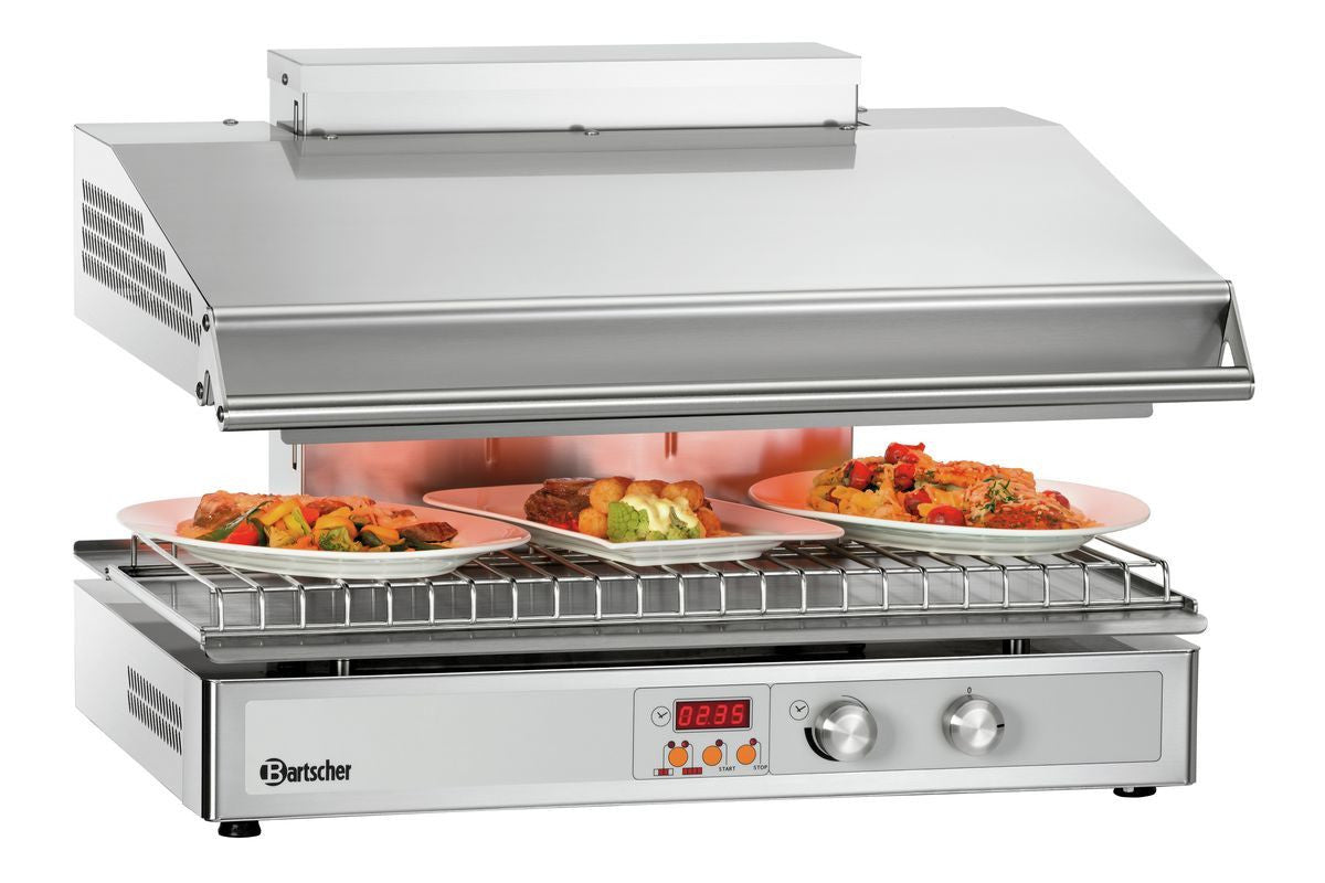 Salamandre de Cuisine électrique Hi-Light-Lift 700 - 2 zones - Bartscher - Mathon - 3