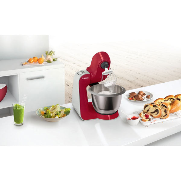 Robot pâtissier MUM Serie 4 1000 W rouge MUM58720 Bosch - Mathon - 4