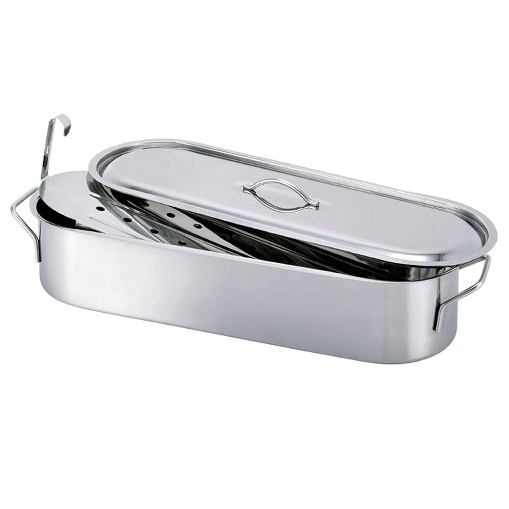 Poissonnière en inox avec grille 60 cm Beka - Mathon