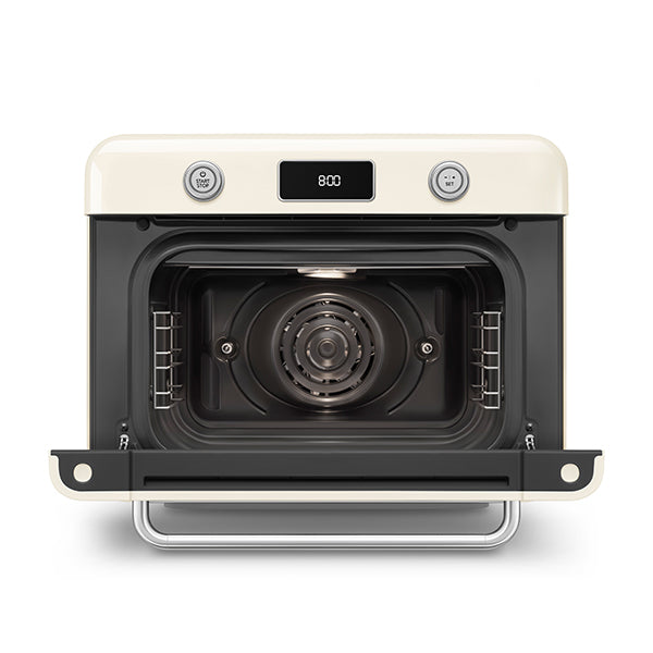 Mini four combiné vapeur 30 L 1800 W COF01CREU Smeg - Mathon - 2