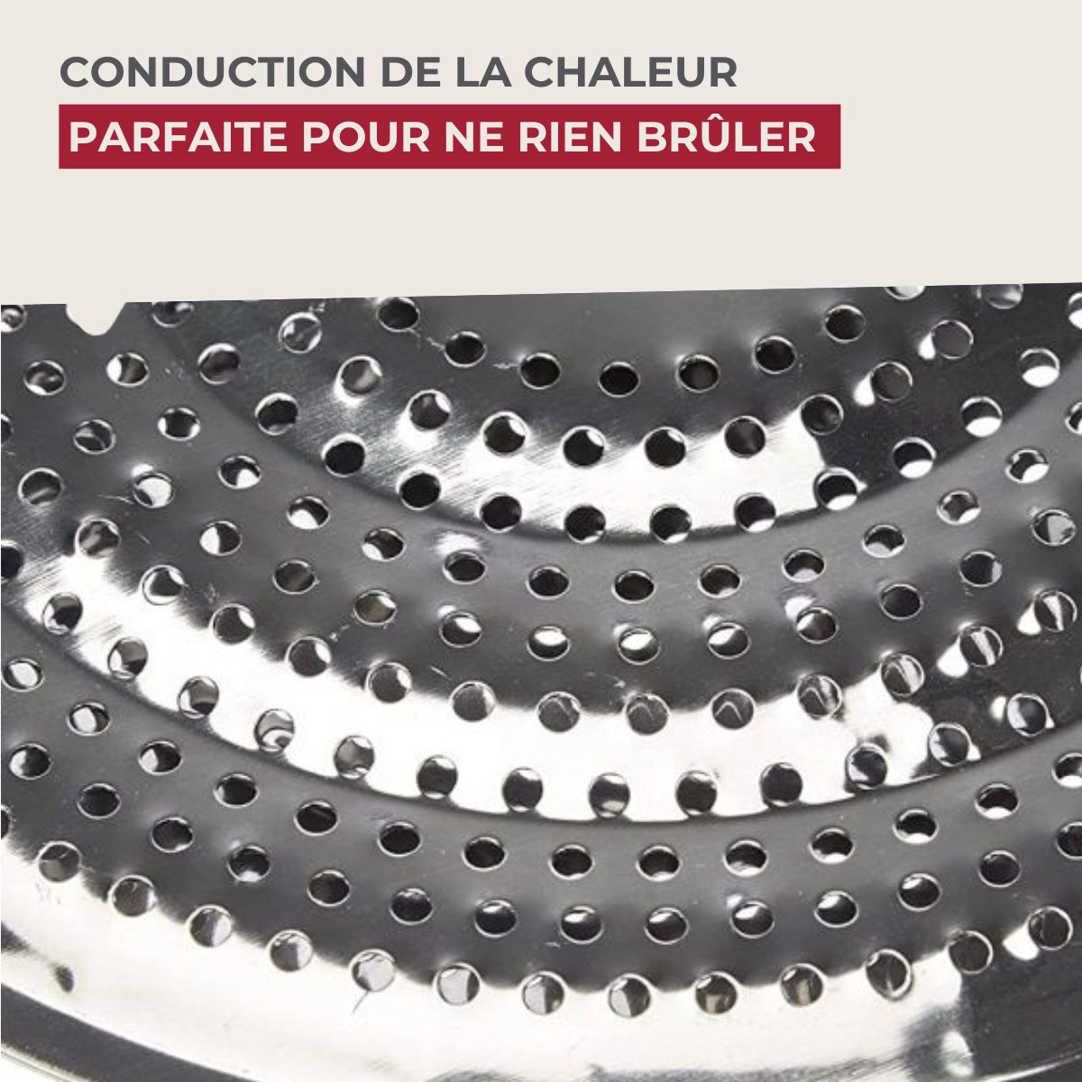 Diffuseur de chaleur pour plaque de cuisson gaz Fackelmann - Mathon - 6