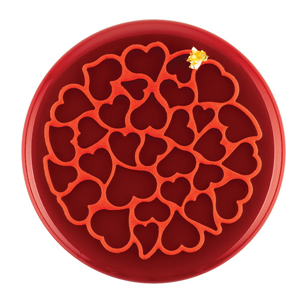 Moule en silicone décor love 18 cm Silikomart - Mathon - 2