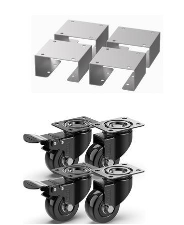 Kit Roues Meubles De Cuisine Le Marquier - Mathon