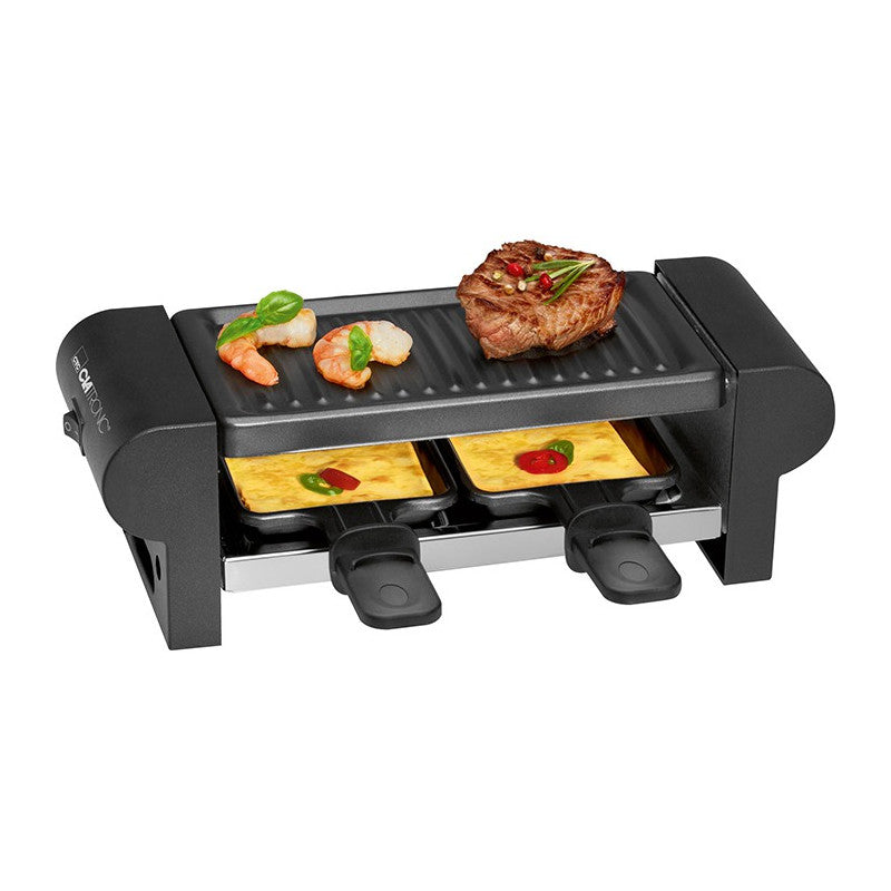 Raclette gril 2 personnes Clatronic RG3592-noir Clatronic - Mathon - 1