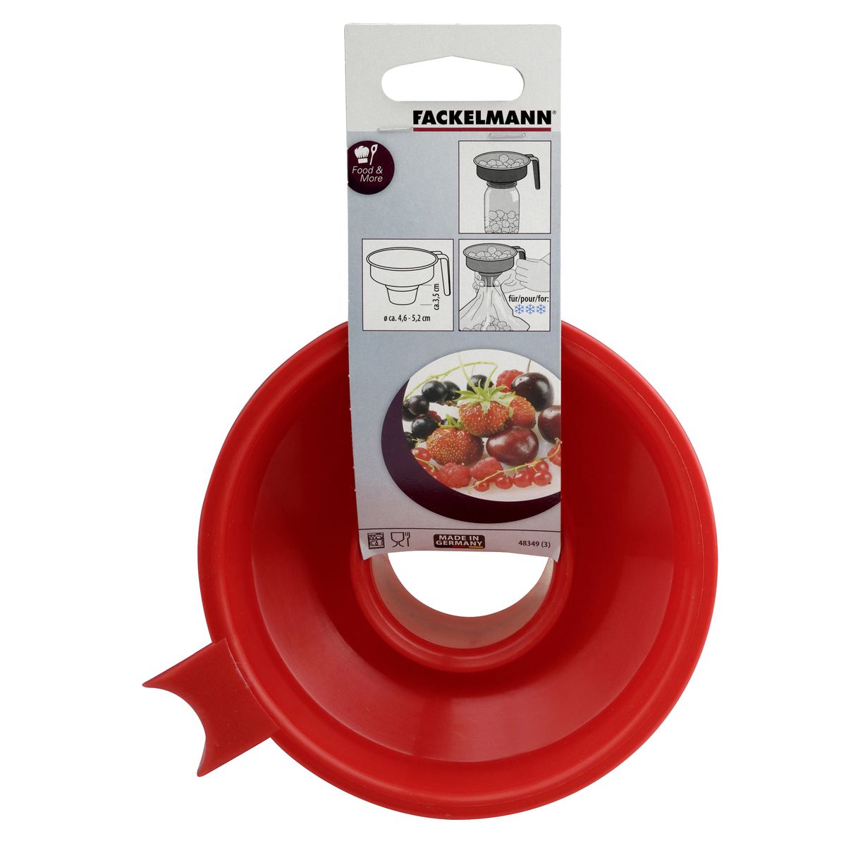 Entonnoir à confiture grande capacité 14 cm  Colors Edition Fackelmann - Mathon - 2