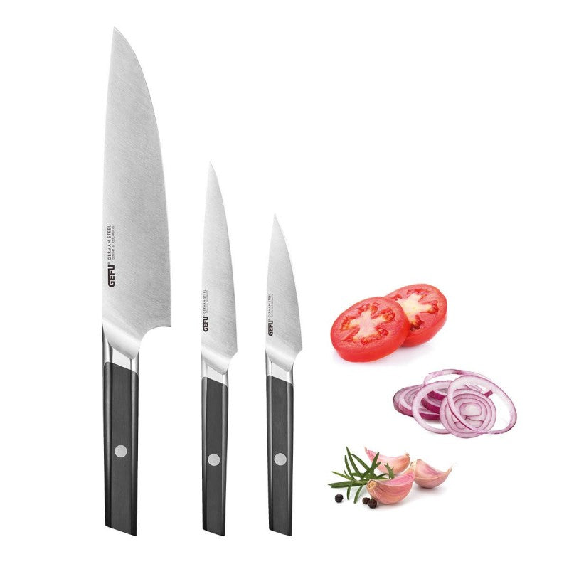 Set de couteaux ACURO, 3 pièces Gefu - Mathon - 1
