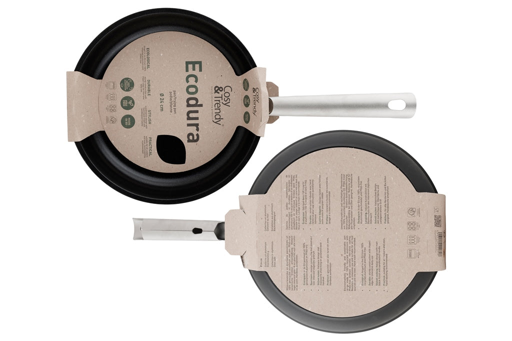 Poêle en aluminium recyclé anti-adhésive, Ecodura, D24 cm Cosy & Trendy - Mathon - 4