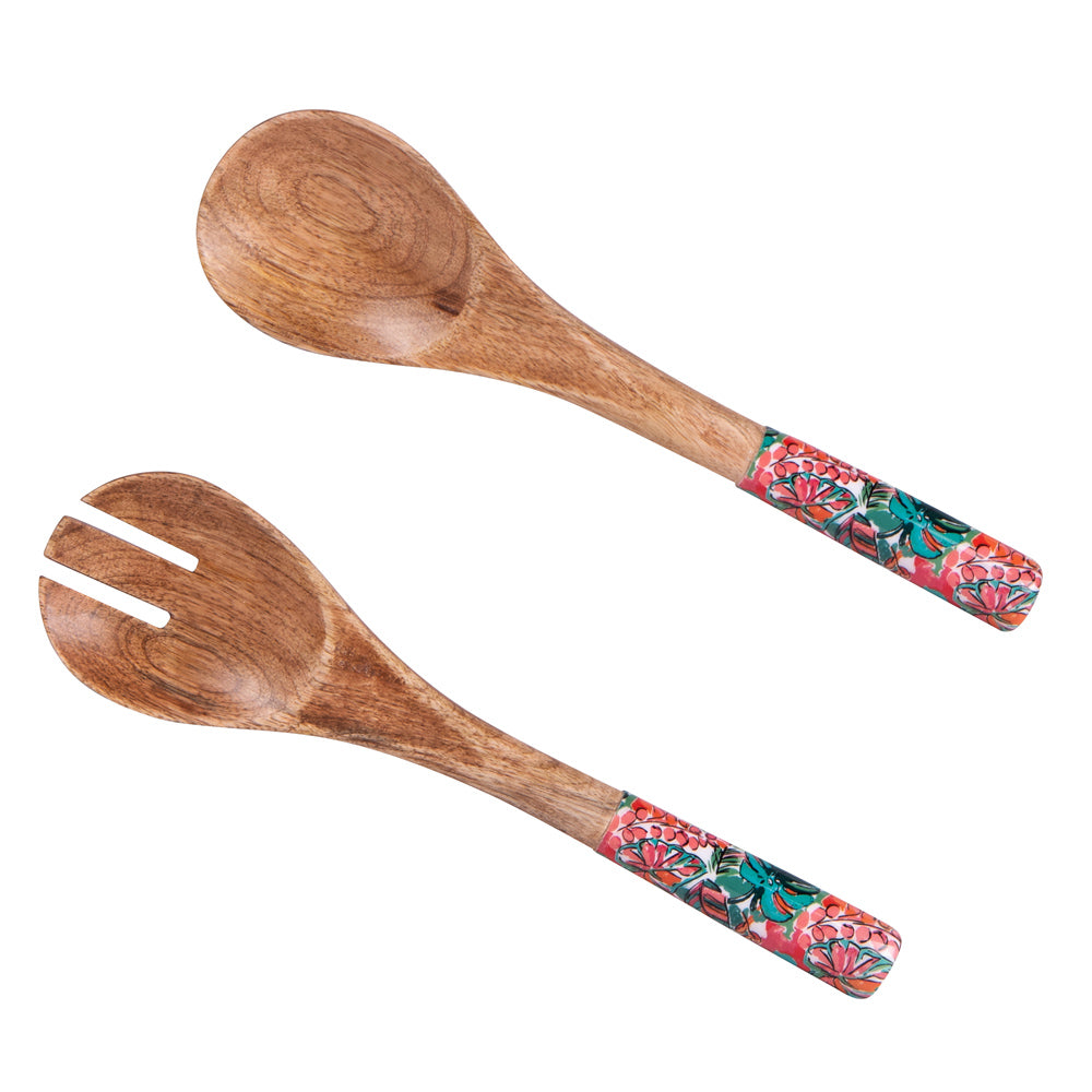 Couvert à salade Florida 28 cm Table passion - Mathon - 1