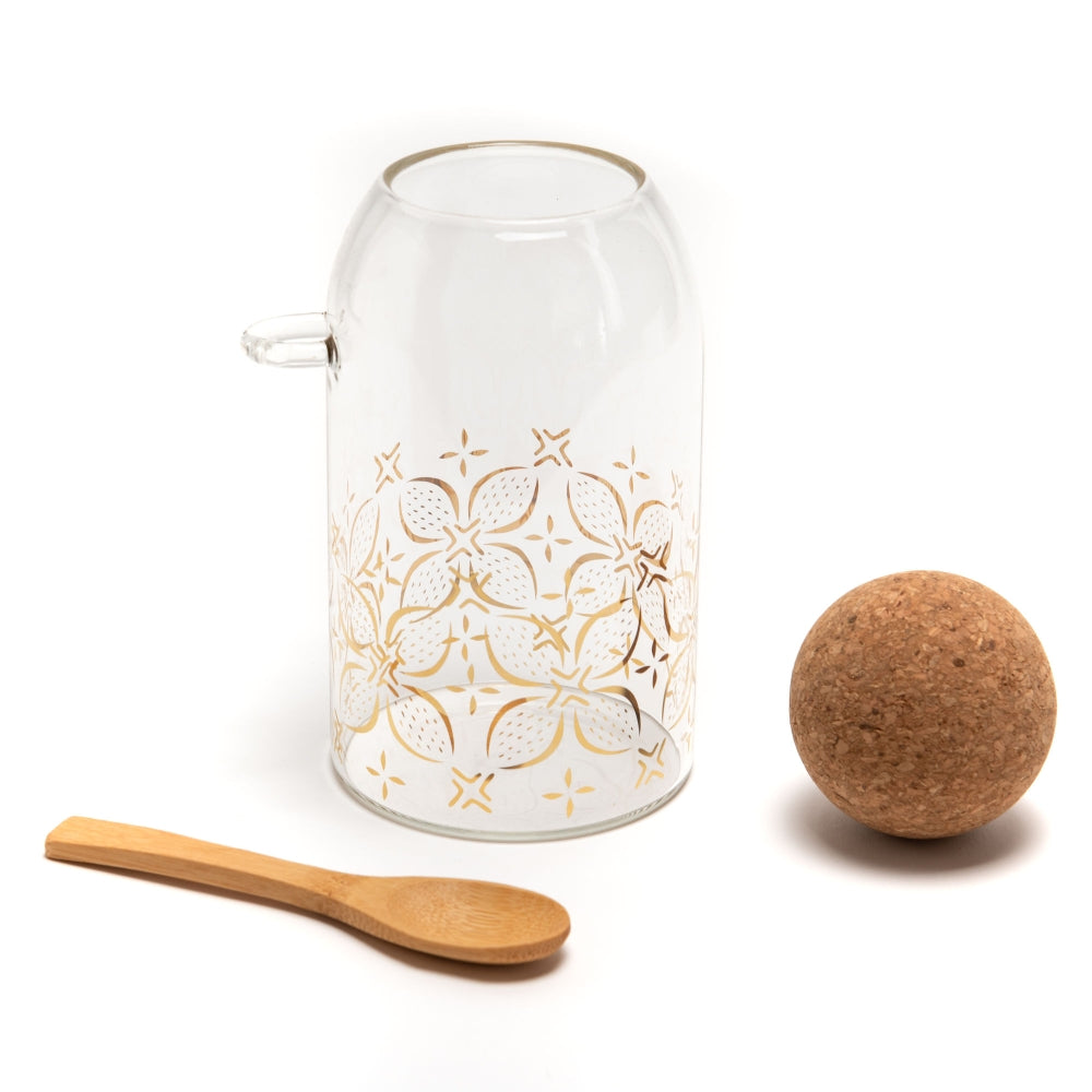 Pot de conservation avec cuillère Alix Amadeus - Mathon - 2