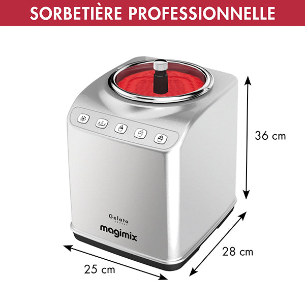 Turbine à glace Gelato Expert 180 W 11680 Magimix - Mathon - 7