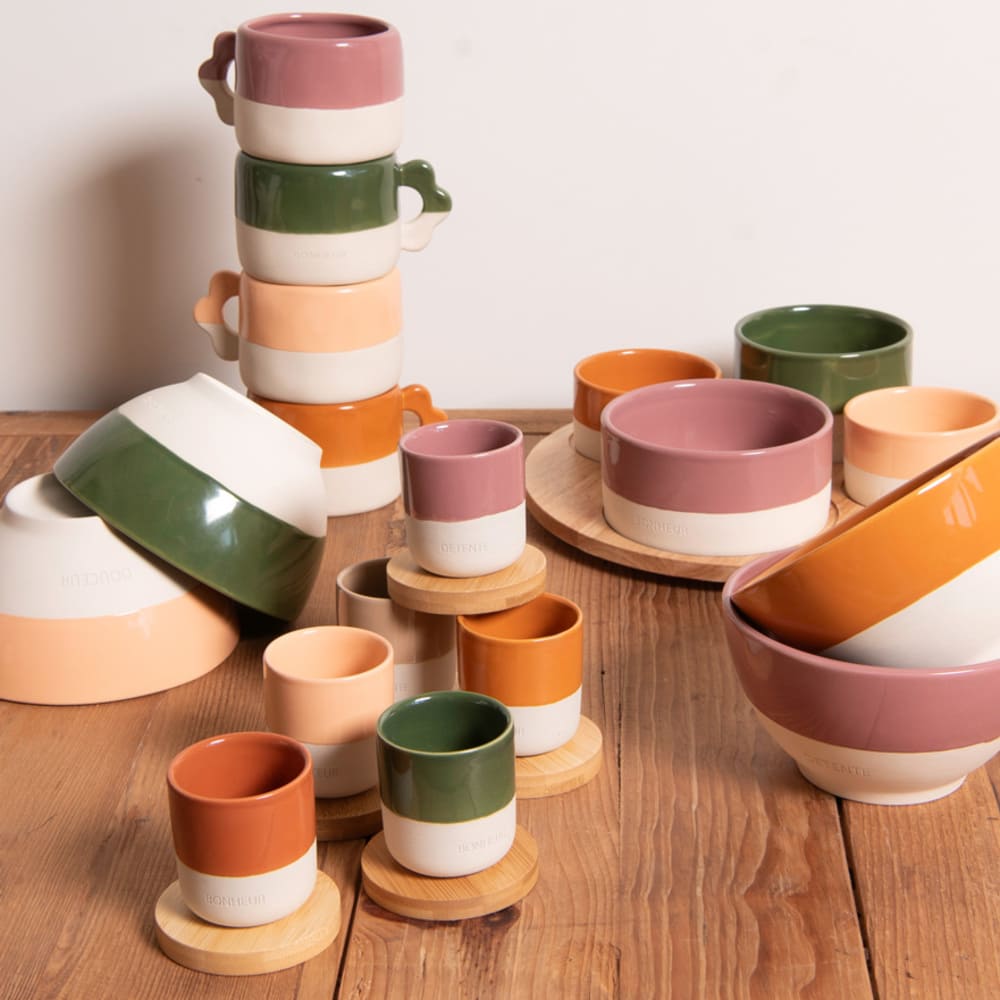 Mug Hawa 33 cl (lot de 4) Table passion - Mathon - 2