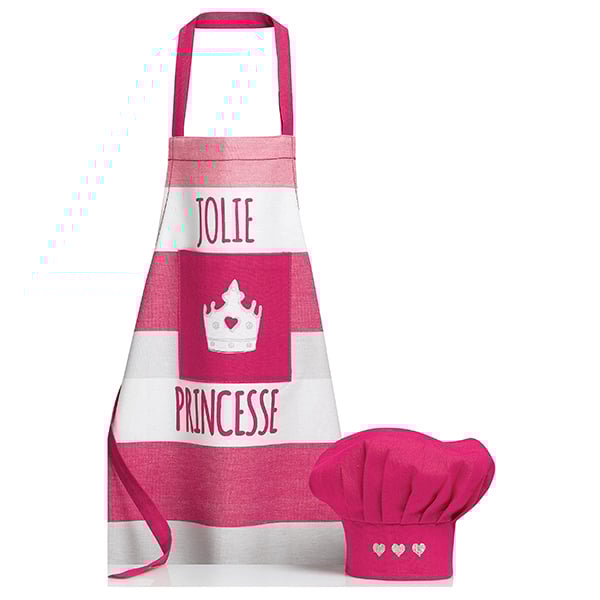 Ensemble tablier et toque pour enfant Sissi Winkler - Mathon