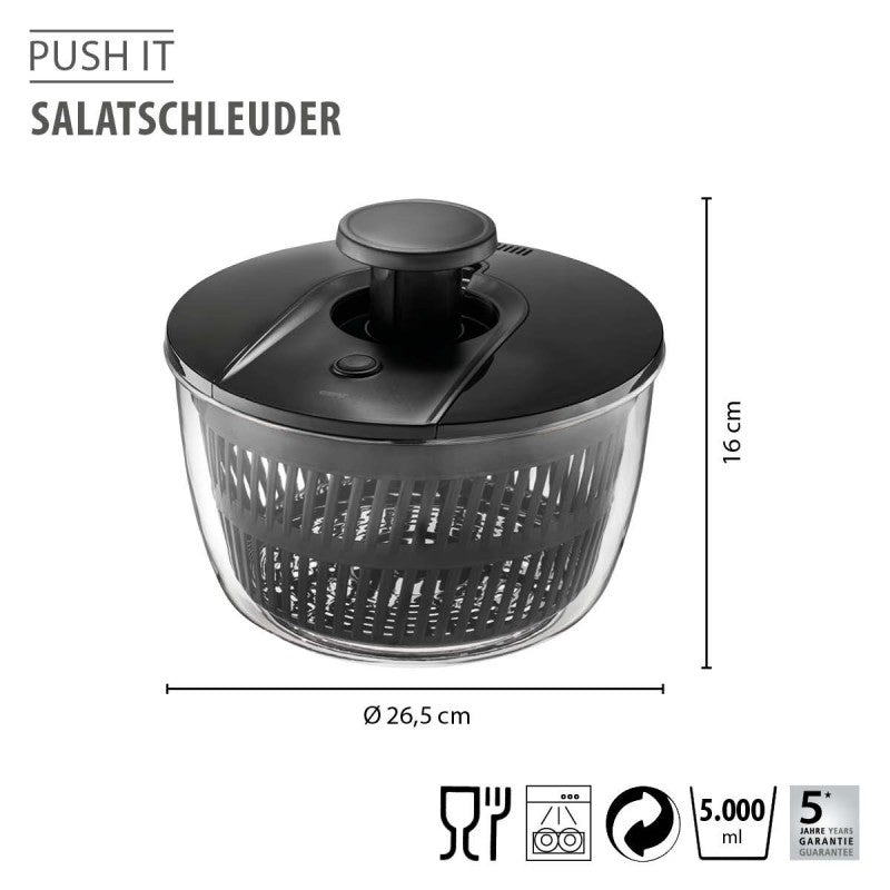 Essoreuse à salade PUSH IT, Ø 25 cm Gefu - Mathon - 2