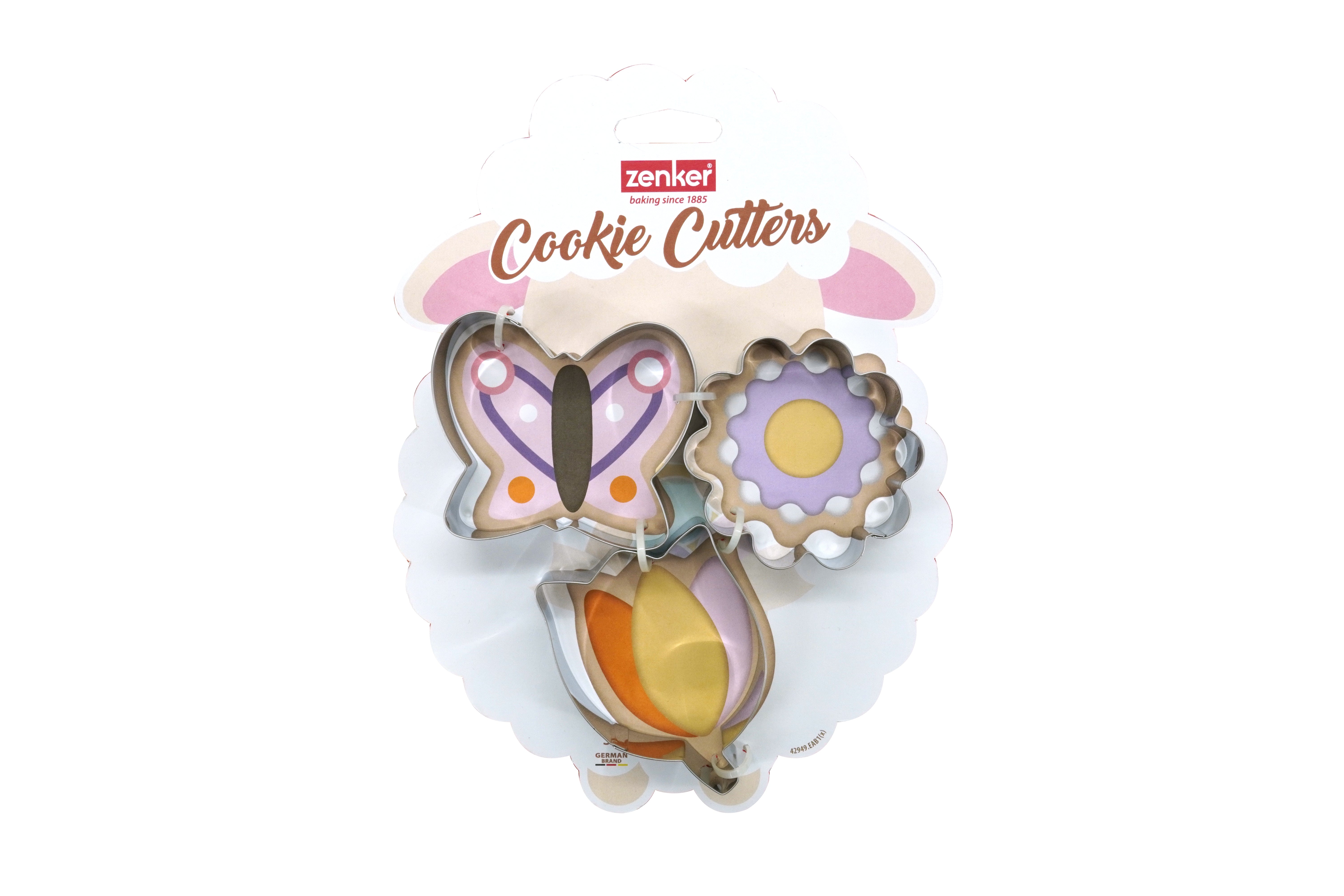 Lot de 3 Emporte-pièces  Pâques Inox Zenker Pâques Zenker - Mathon