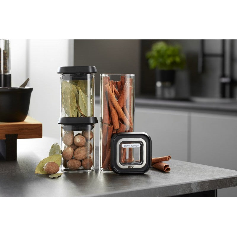 Set de pots de rangement en verre mini 3 pièces Gefu - Mathon - 2