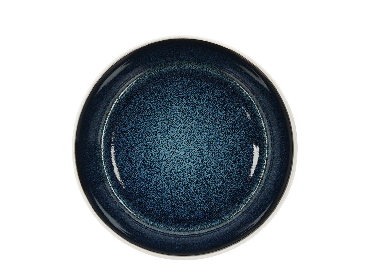 Bol à soupe Gastro en Grès Blanc/Bleu foncé Bitz - Mathon - 2