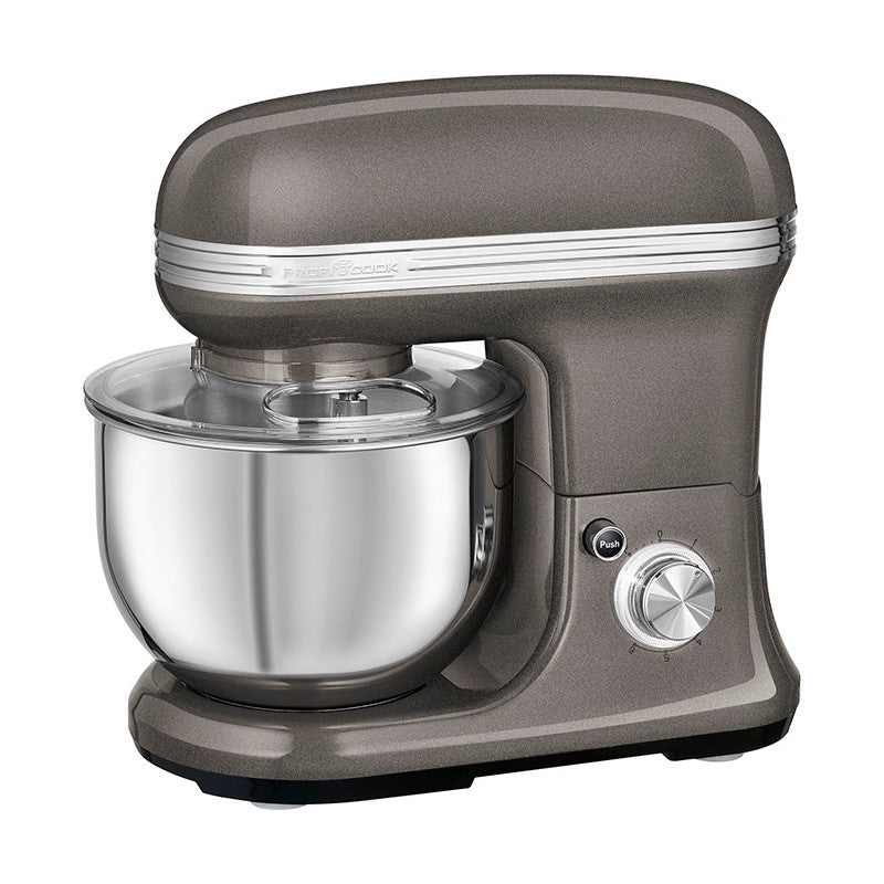 Robot pétrin multifonction 1200W vintage Proficook PC-KM 1197 Anthracite Proficook - Mathon - 1