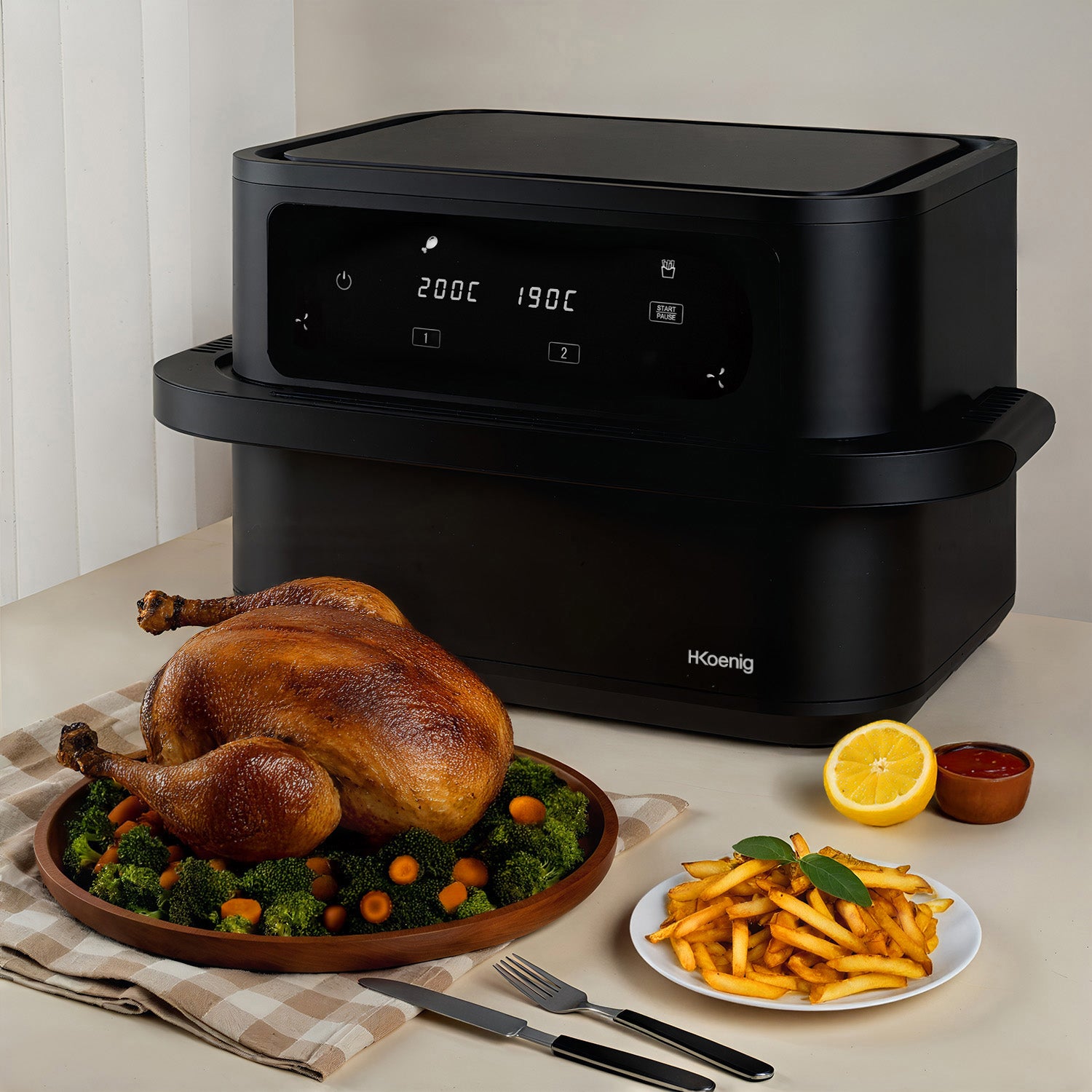 Friteuse sans huile grand bac FRY960 H.Koenig - Mathon - 8