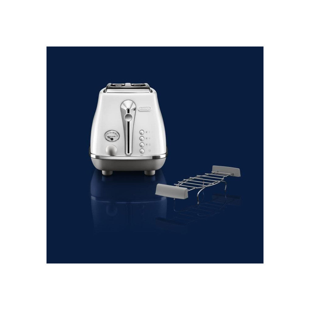 Grille-pain -   - Ctoc2103.w - 900 W - 2 Fentes - Blanc Delonghi - Mathon - 3