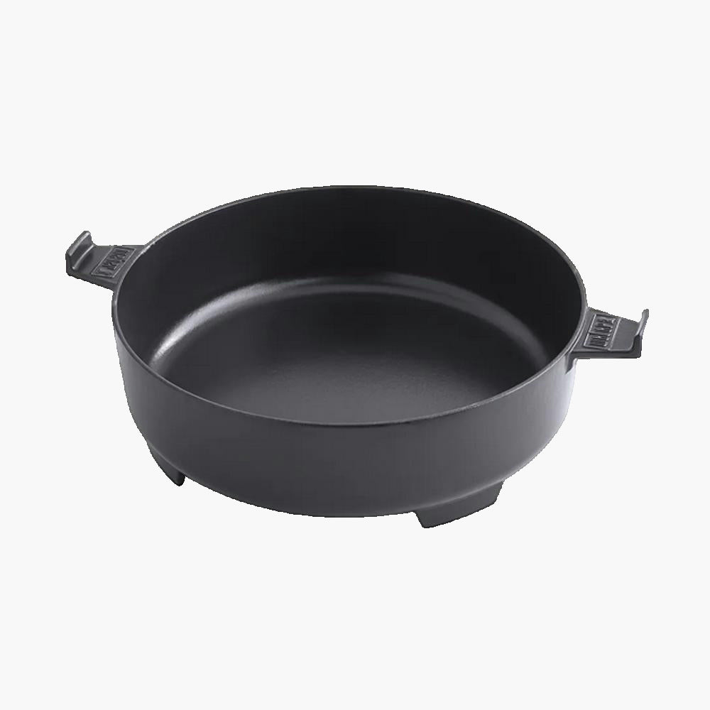 Cocotte en fonte Weber 2 en 1 Gourmet BBQ System Weber - Mathon - 2