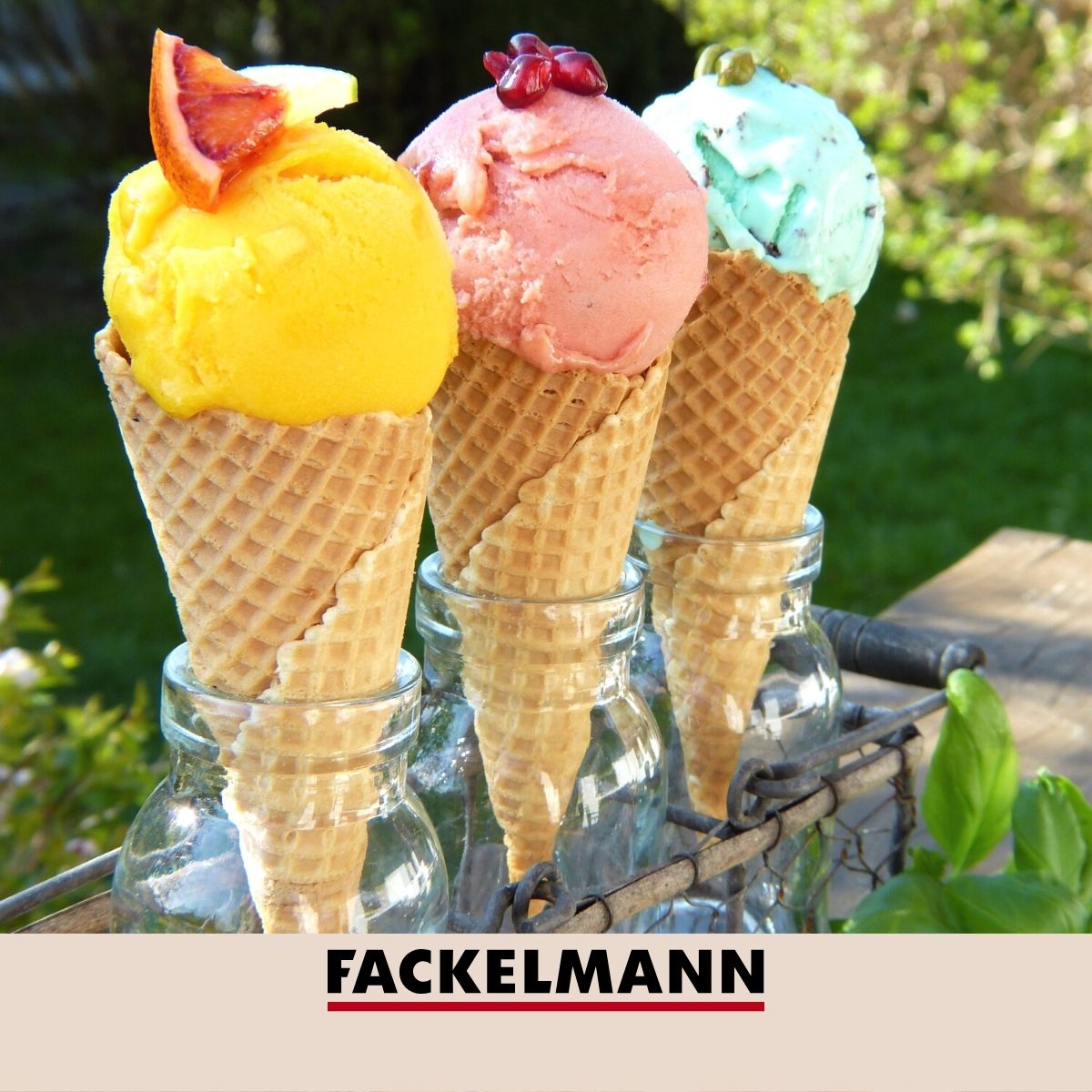 Ensemble de 2 Cuillères à glace avec fonction éjection 21 cm  Basic Fackelmann - Mathon - 1