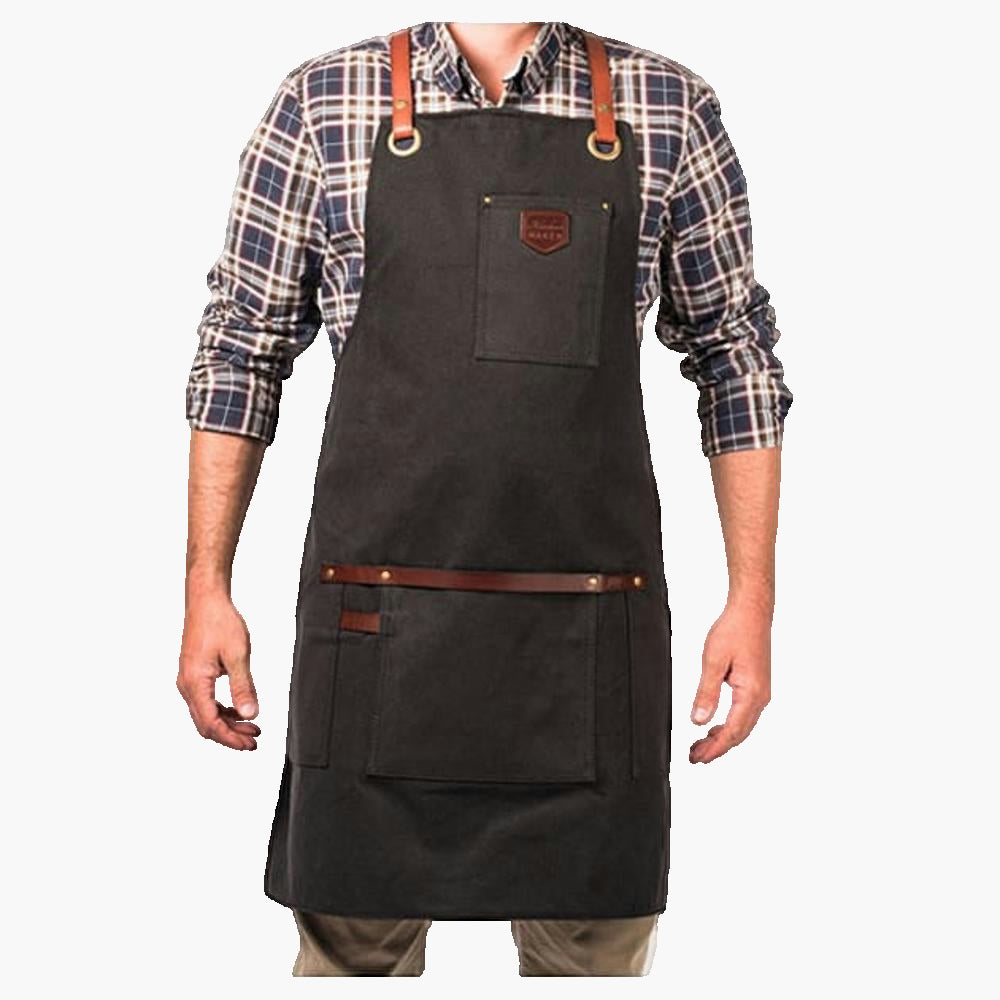 Tablier Alaskan Maker 547 tour de cou noir Alaskan Maker - Mathon - 1