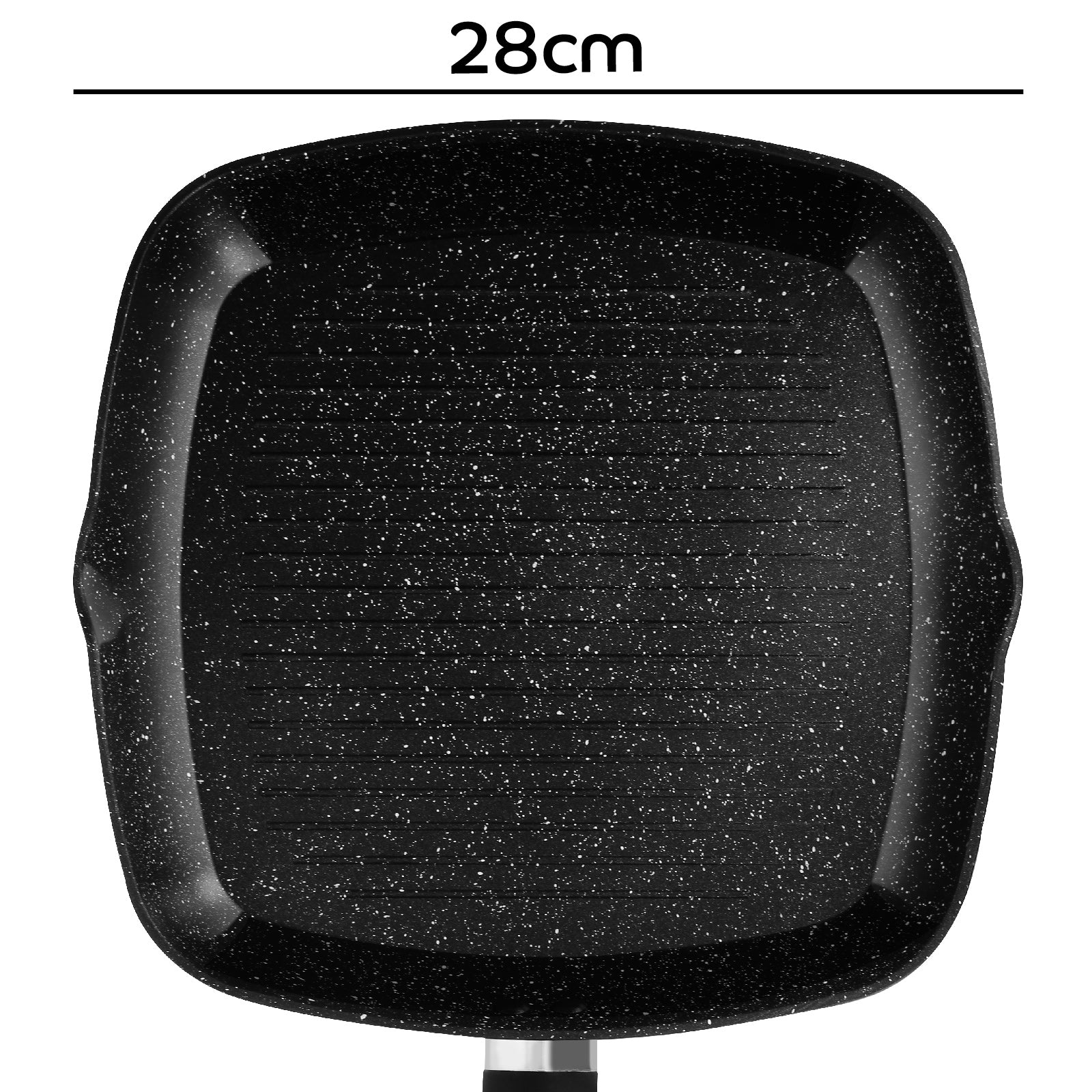 Poêle à Griller Effet Marbre Cheffinger - Mathon - 2