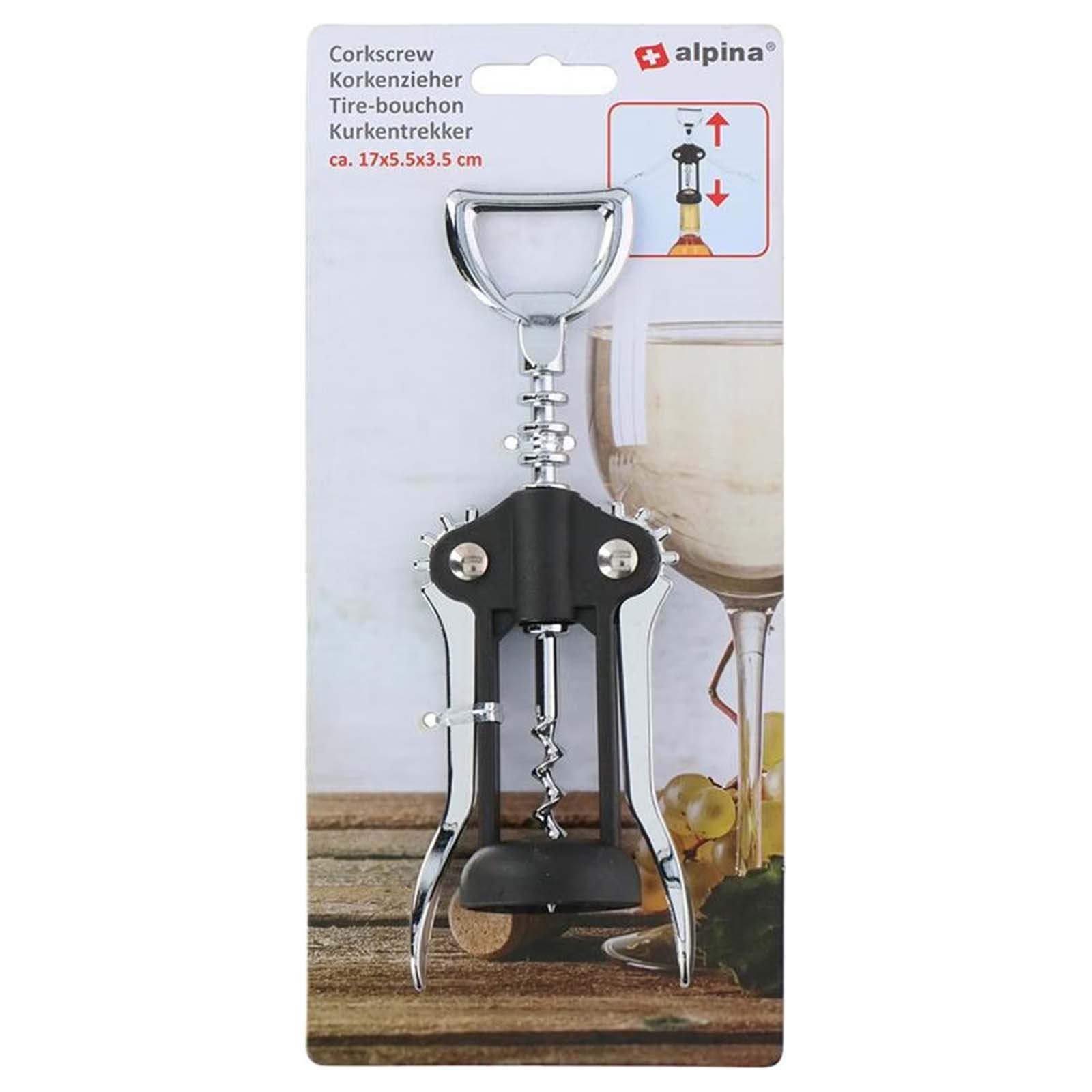 Tire Bouchon à Vin 17cm Inox Quokka - Mathon - 4