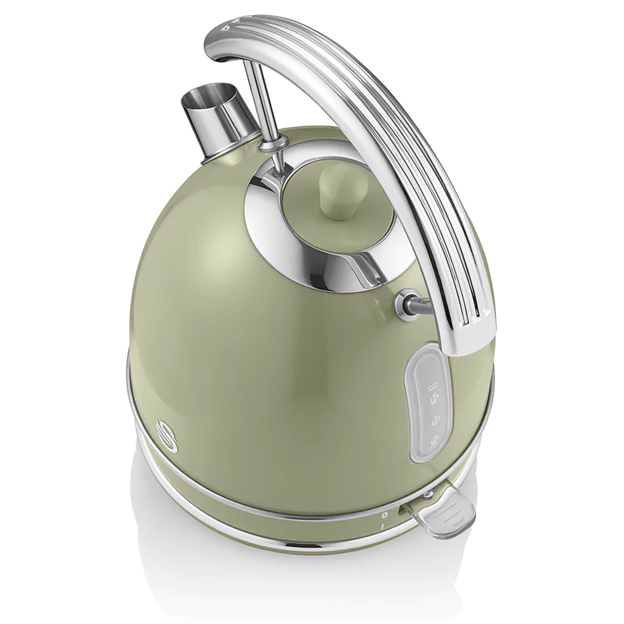 Retro Set Petit-Déjeuner Bouilloire 1,8L Sans fil, Grille-Pain 2 Larges Tranches 850 Vert STP7050GNEU - Mathon - 6