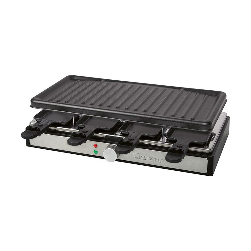 Raclette gril 8 personnes Clatronic RG 3757 Noir Clatronic - Mathon - 2