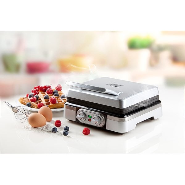 Gaufrier en métal plaques antiadhérentes 1400 W DO9149W Domo - Mathon - 5