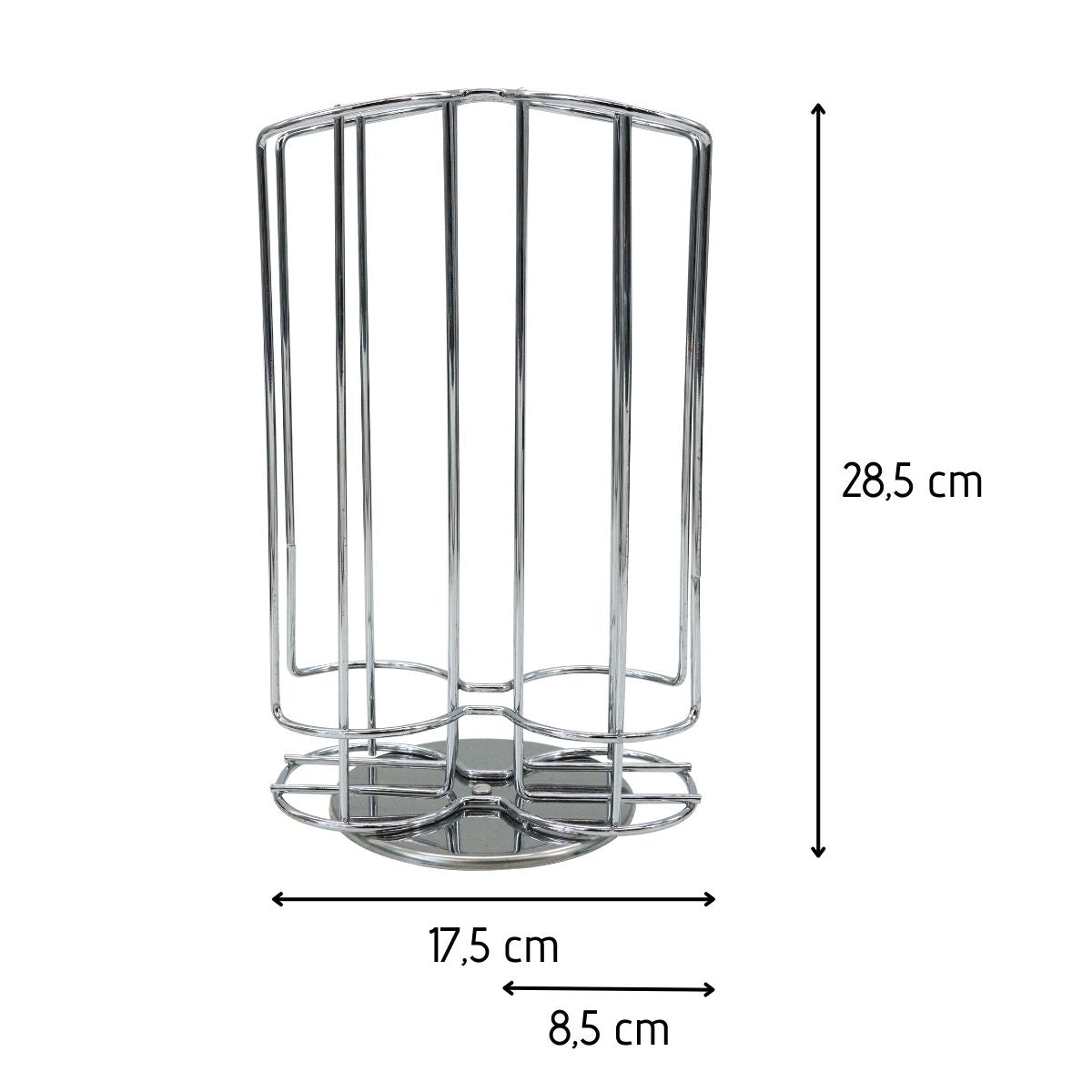 Porte capsules Tassimo rotatif  Petit Déjeuner Fackelmann - Mathon - 1